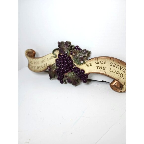 JOSHUA 24:15 HOME DECOR BANNER SCROLL - Picture 2 of 4